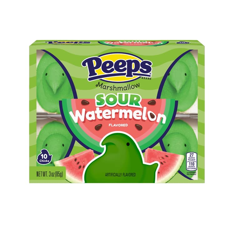 Peeps Sour Watermelon Marshmallow Chicks