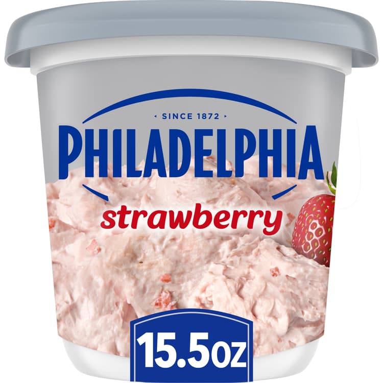 Philadelphia Strawberry Cream Cheese Spread, Tub