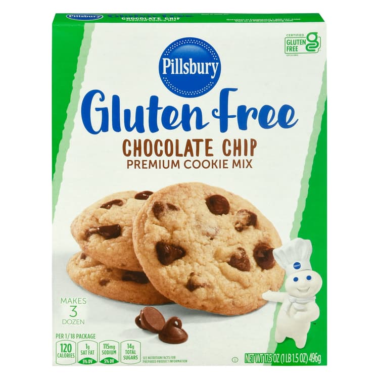 Pillsbury Gluten Free Chocolate Chip Premium Cookie Mix