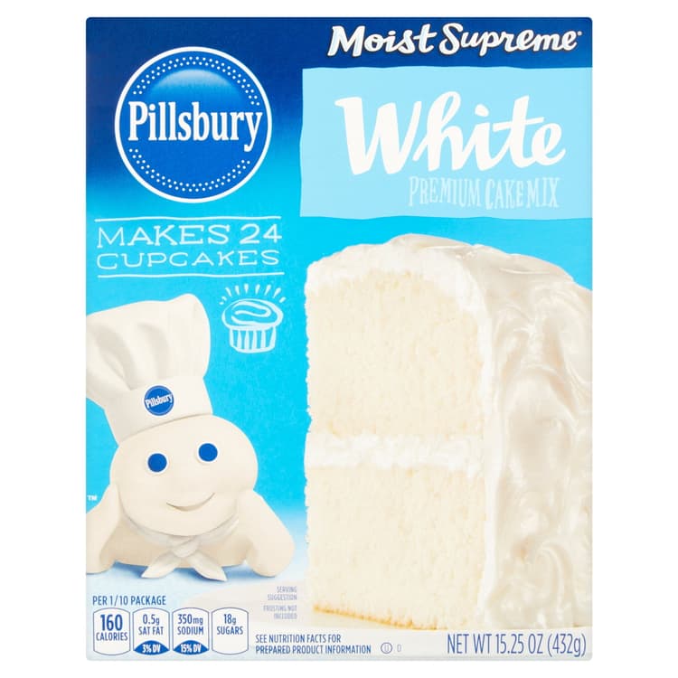 Pillsbury, Moist Supreme - Cake Mix, Premium, White