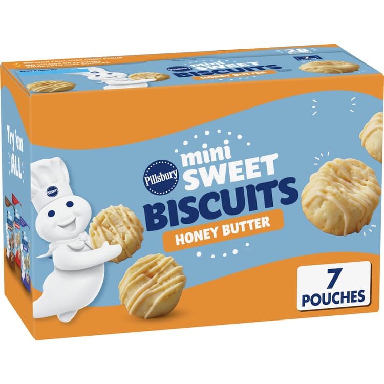 Pillsbury Soft Baked Mini Sweet Biscuits, Honey Butter