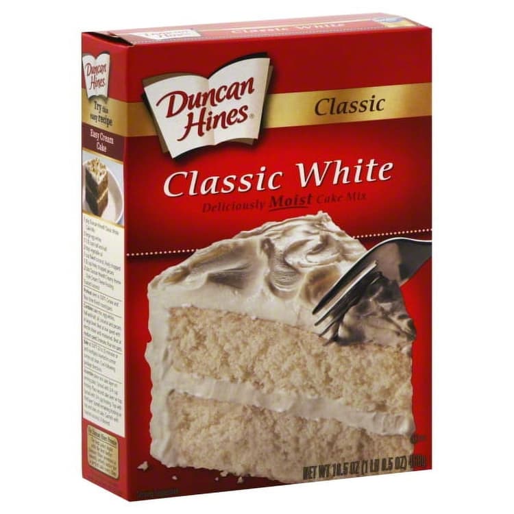 Duncan Hines Cake Mix, Classic White