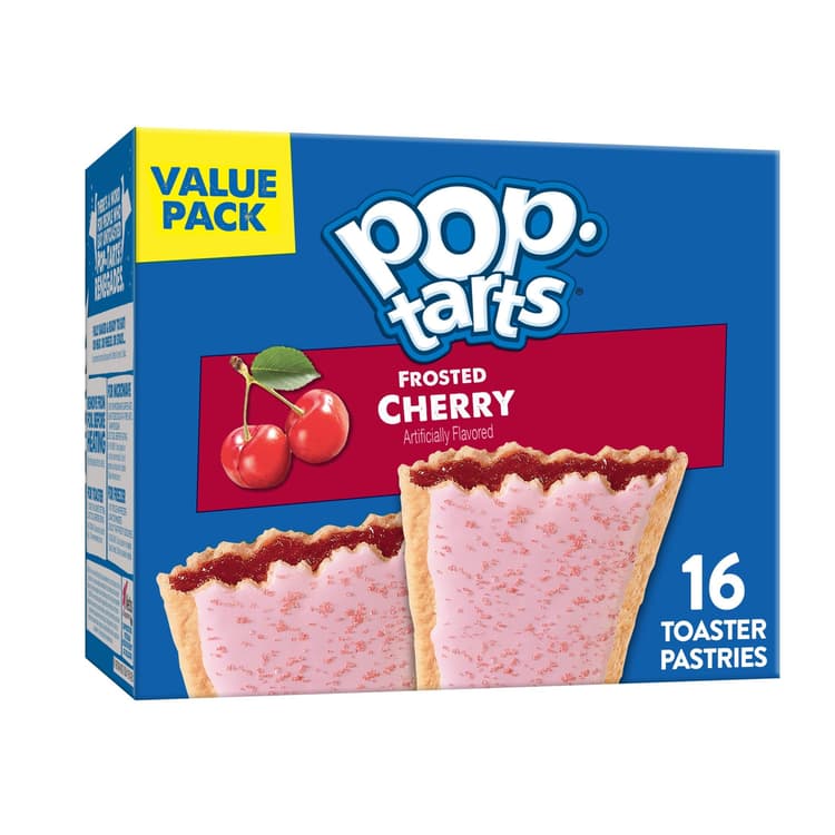 Pop-Tarts Frosted Cherry Instant Breakfast Toaster Pastries, Shelf-Stable, Ready-To-Eat