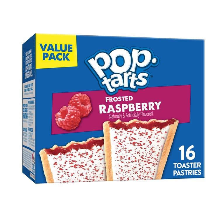 Pop-Tarts Frosted Raspberry Instant Breakfast Toaster Pastries, Shelf-Stable, Ready-To-Eat