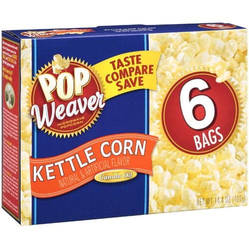 Pop Weaver Kettle Corn Microwave Popcorn