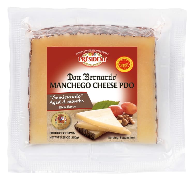 President Don Bernardo Manchego Cheese Wedge