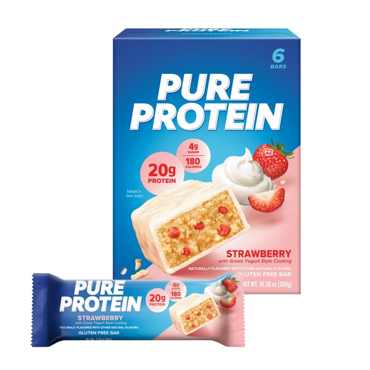 Pure Protein Bars, Strawberry Greek Yogurt, Protein