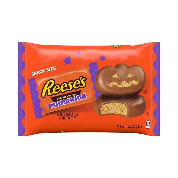 Reese’S Pumpkins Milk Chocolate & Peanut Butter Candy