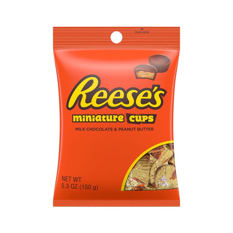 Reese'S, Miniatures Milk Chocolate Peanut Butter Cups Candy