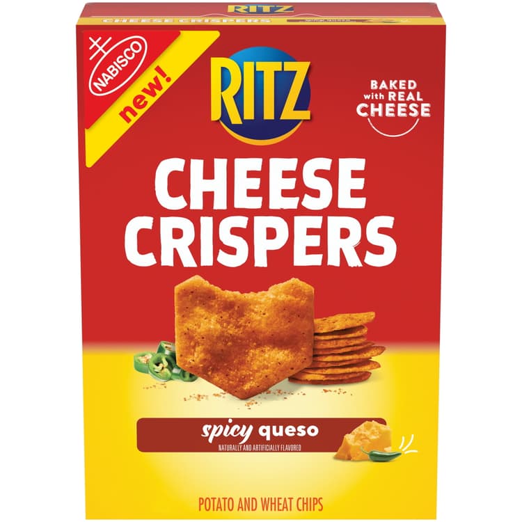 Ritz Spicy Queso Cheese Crispers