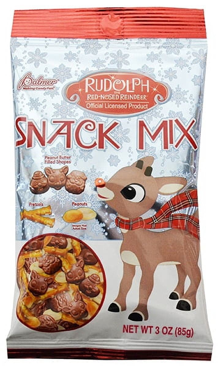 Rm Palmer Rudolph The Red-Nosed Reindee Snack Mix, Assorted Bag