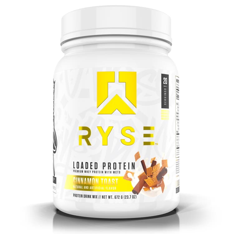 Ryse Loaded Protein Drink Mix Cinnamon Toast