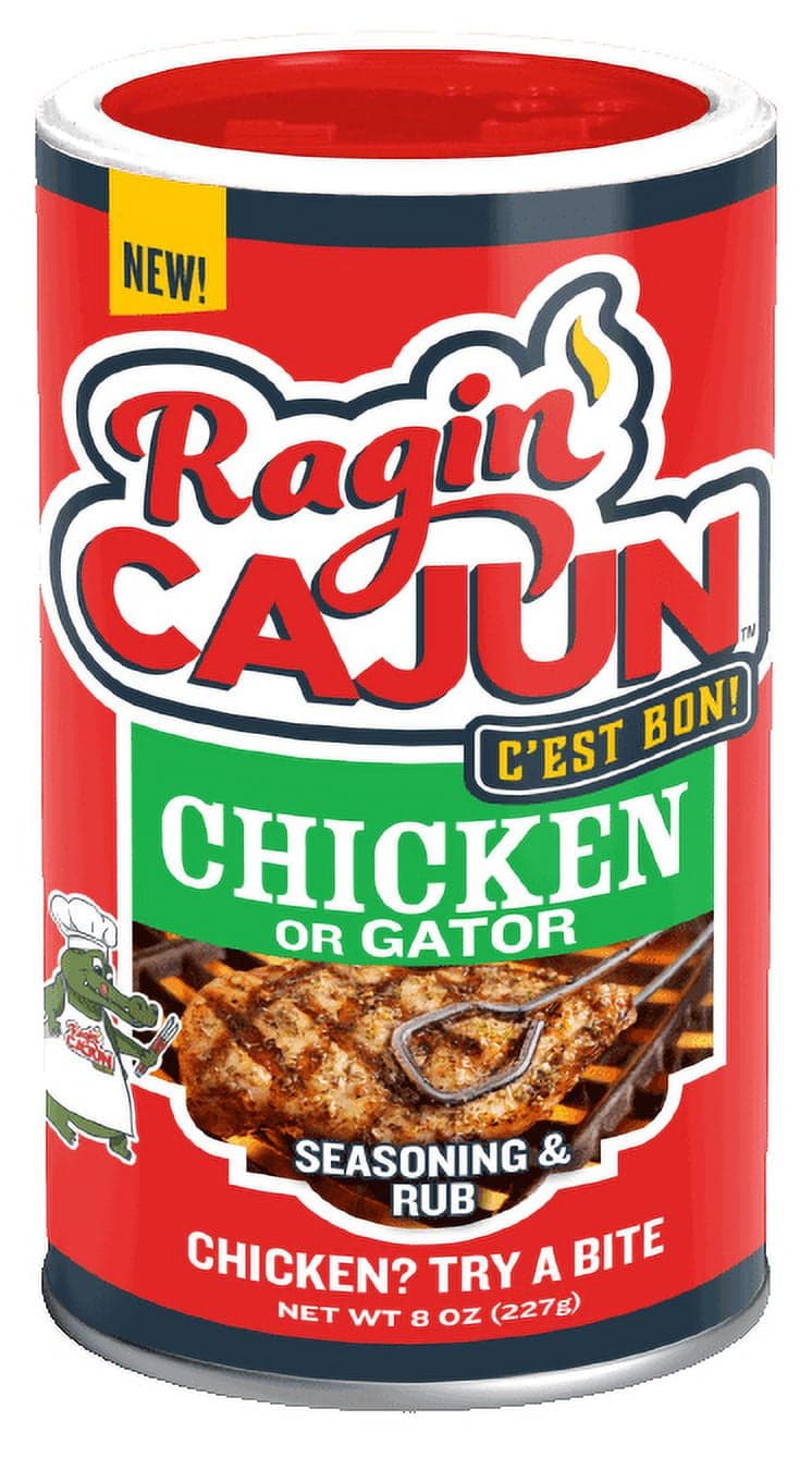 Ragin' Cajun Chicken Or Gator Seasoning & Rub
