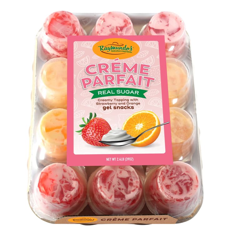 Raymundo'S Creme Parfait Cups - Orange & Strawberry