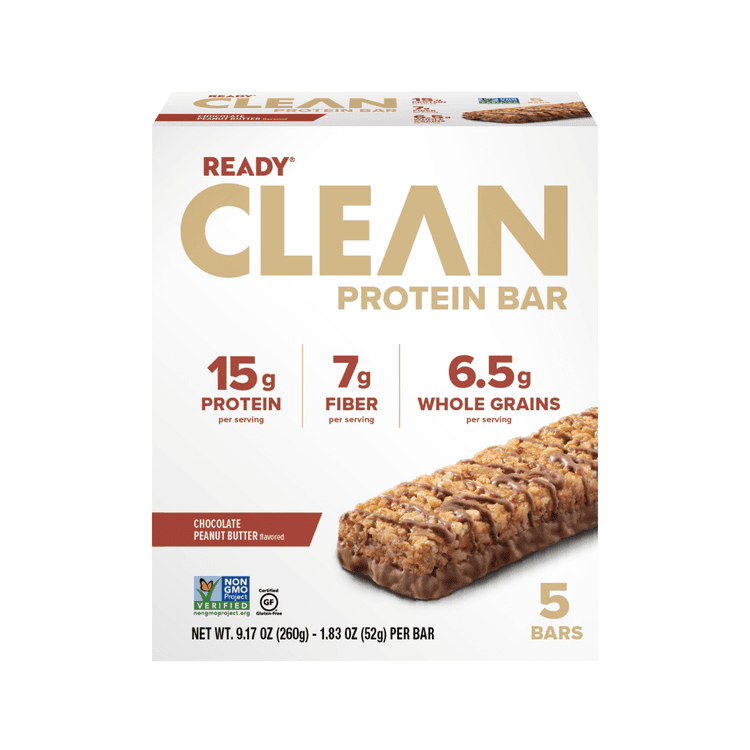 Ready Clean Protein Bar Chocolate Peanut Butter Flavored