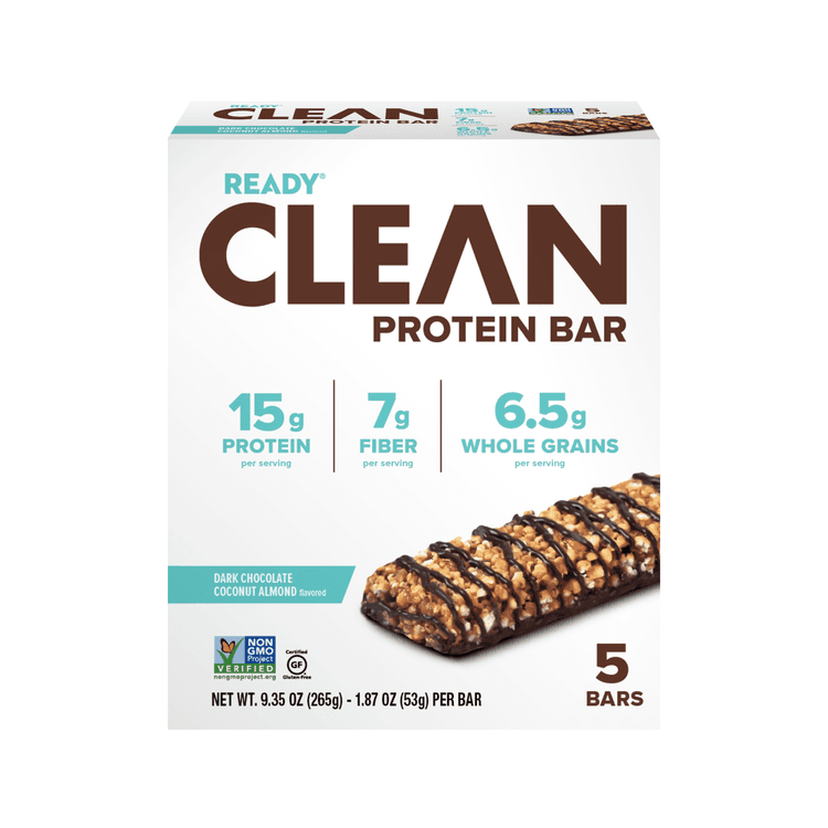 Ready Clean Dark Chocolate Coconut Almond Flavored Protein Bar