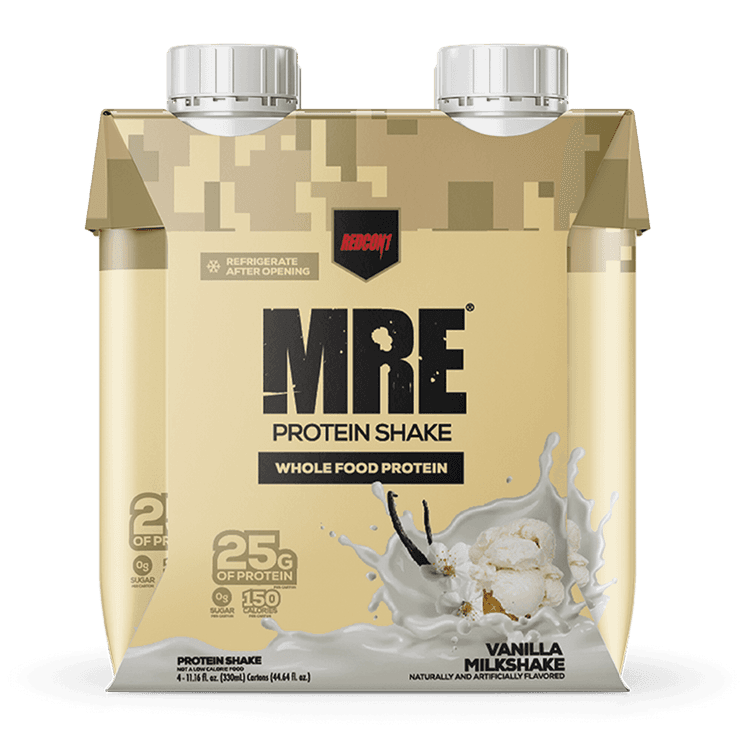 Redcon1 Mre Whole Food Protein Shake, Vanilla Milkshake, Protein