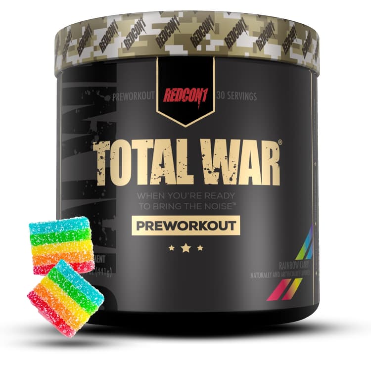 Redcon War Pre-Workout Powder, Rainbow Candy