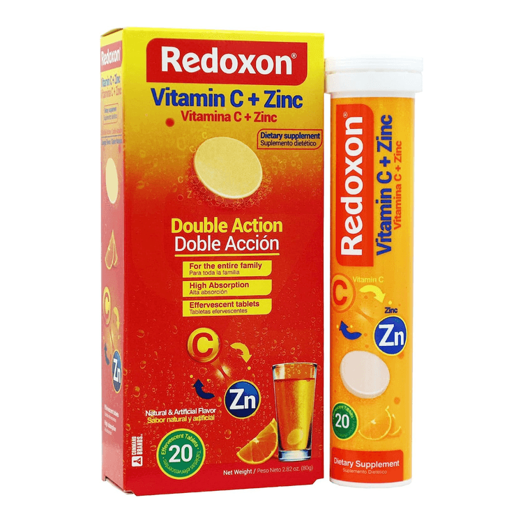 Redoxon Effervescent Tablets, Vitamin C, Orange Flavored
