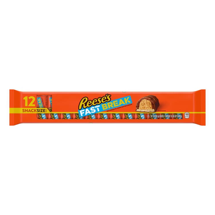 Reese'S Fast Break Peanut Butter Nougat Snack Size Candy