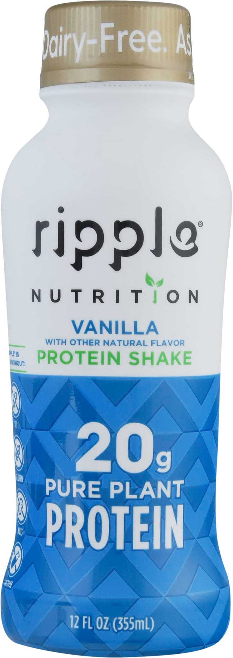 Ripple Nutrition Protein Shake, Vanilla