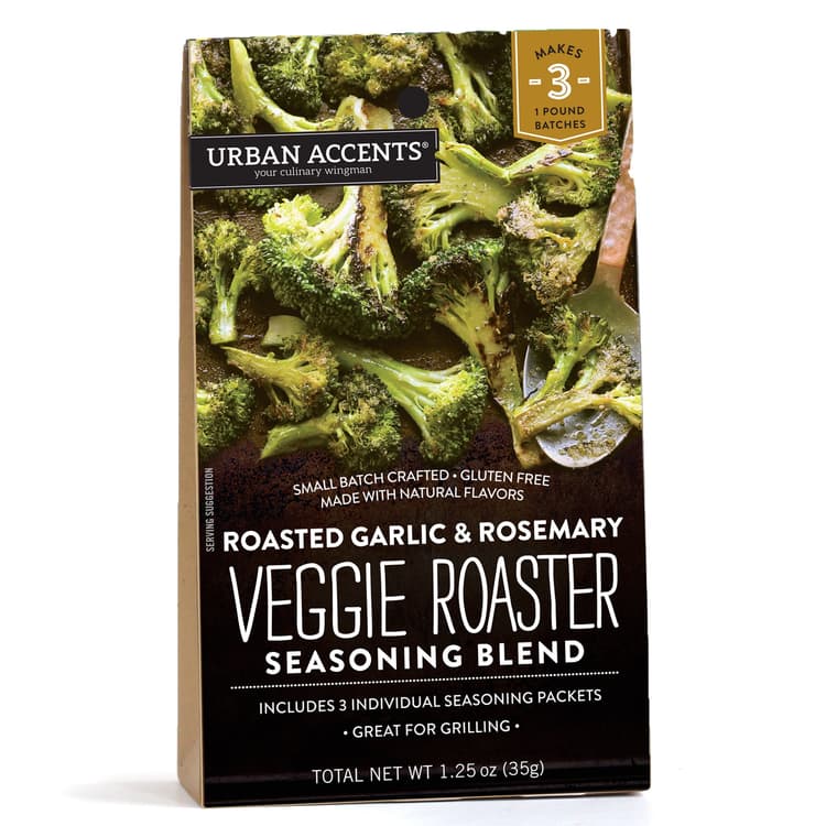 Roasted Garlic And Rosemary Broccoli Veggie Roaster