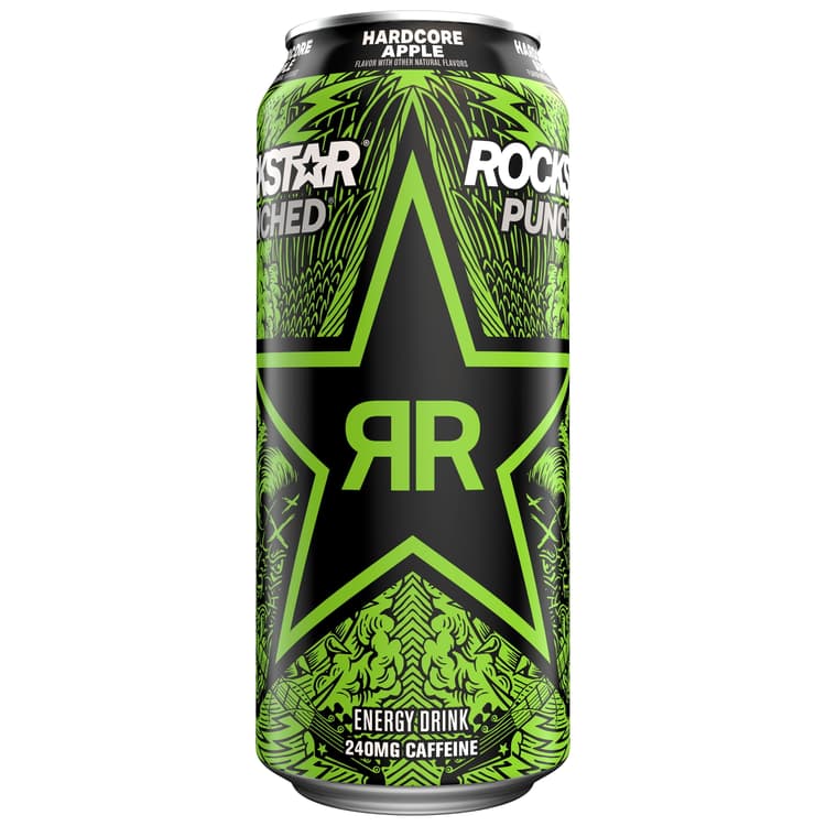 Rockstar Energy Drink Hardcore Apple