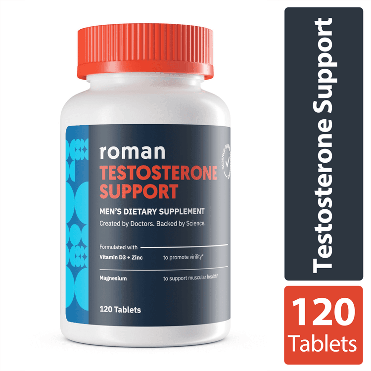 Roman Testosterone Support Supplement For Men With Vitamin D