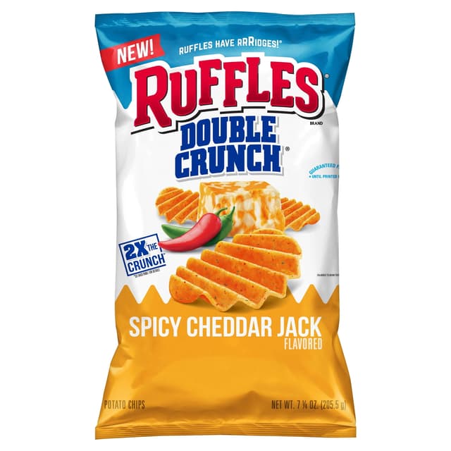 Is it Mustard Free? Ruffles Potato Chips Double Crunch Spicy Cheddar Jack
