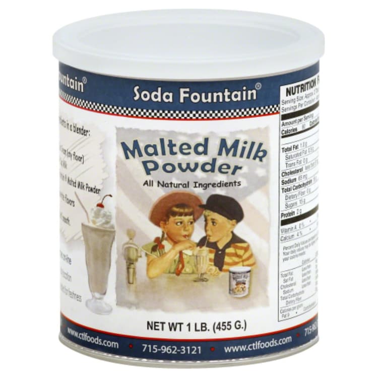 Soda Fountain Malted Milk Powder