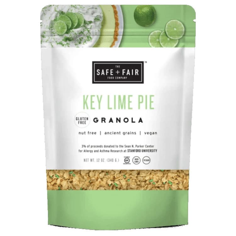 Safe + Fair Key Lime Pie Granola
