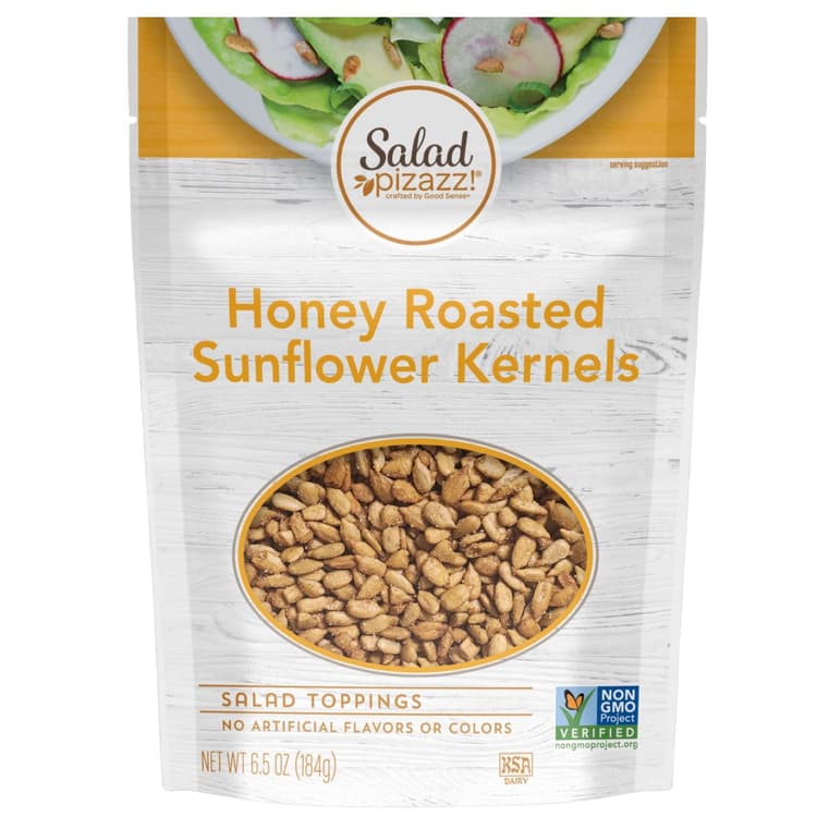 Salad Pizazz! Honey Roasted Sunflower Kernels Salad Topping