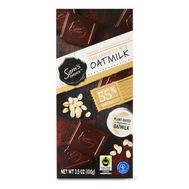 Is it Interstitial Cystitis Friendly? Sam's Choice Dark Chocolate With Oatmilk 55% Cocoa