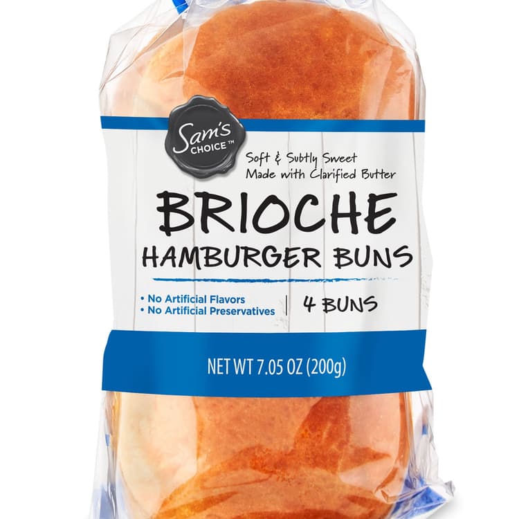 Sam'S Choice Brioche Hamburger Buns