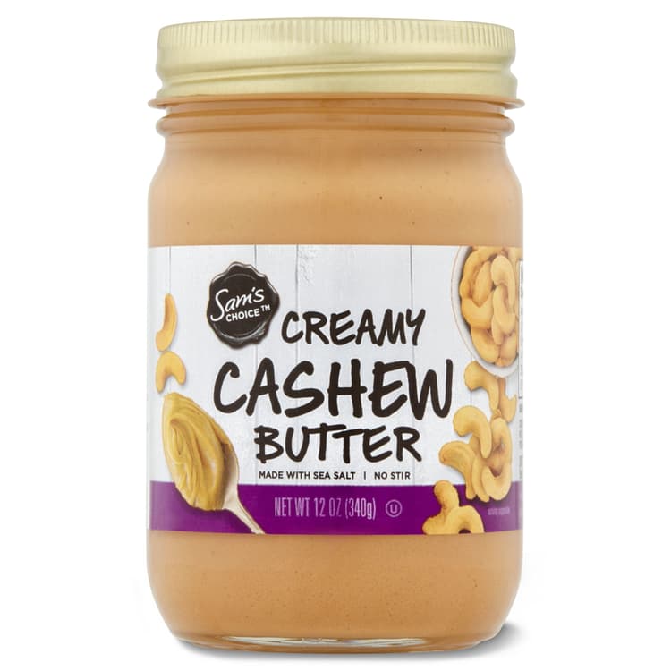 Sam's Choice Creamy Cashew Butter