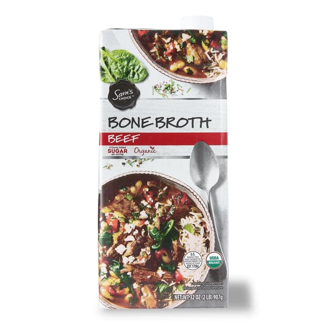Is it GERD Friendly? Sam's Choice Organic Bone Broth, Beef