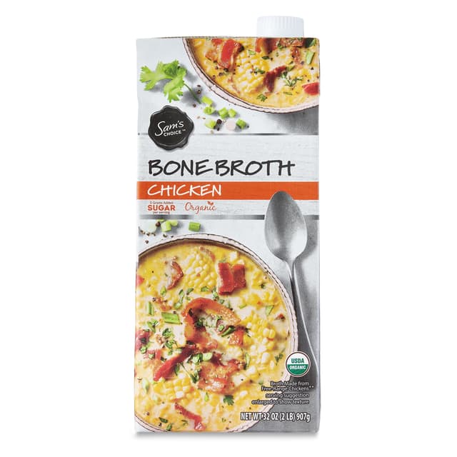 Is it Gluten Free? Sam's Choice Organic Chicken Bone Broth