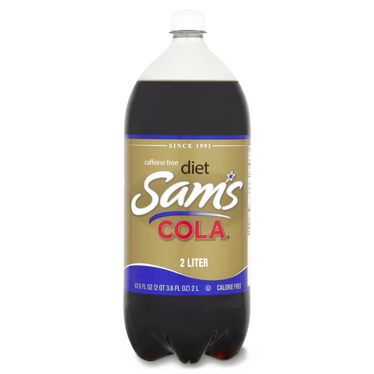 Sam'S Cola Diet Caffeine-Free Soda