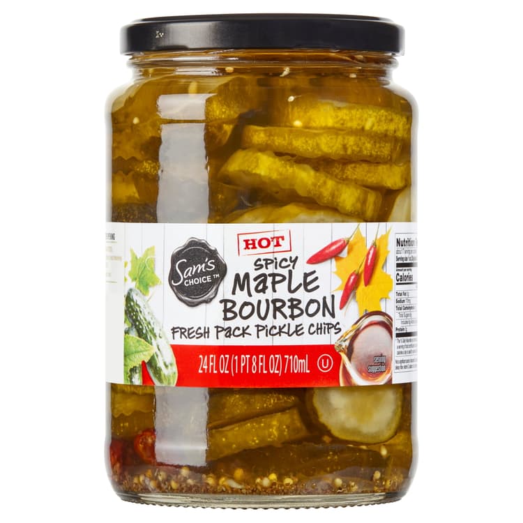 Sams Choice Sc Spicy Maple Bourbon Pickles