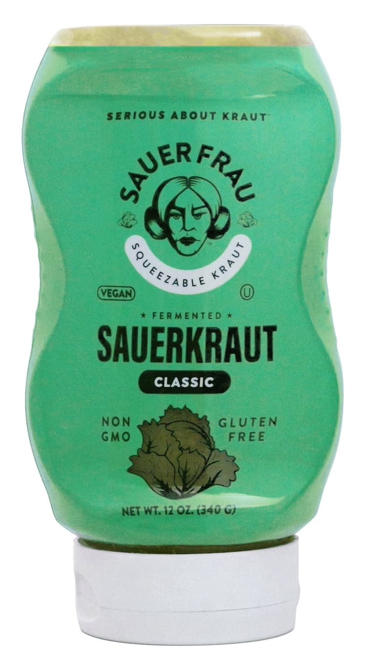 Sauer Frau Craft Beer Mustard Squeezable Sauerkraut