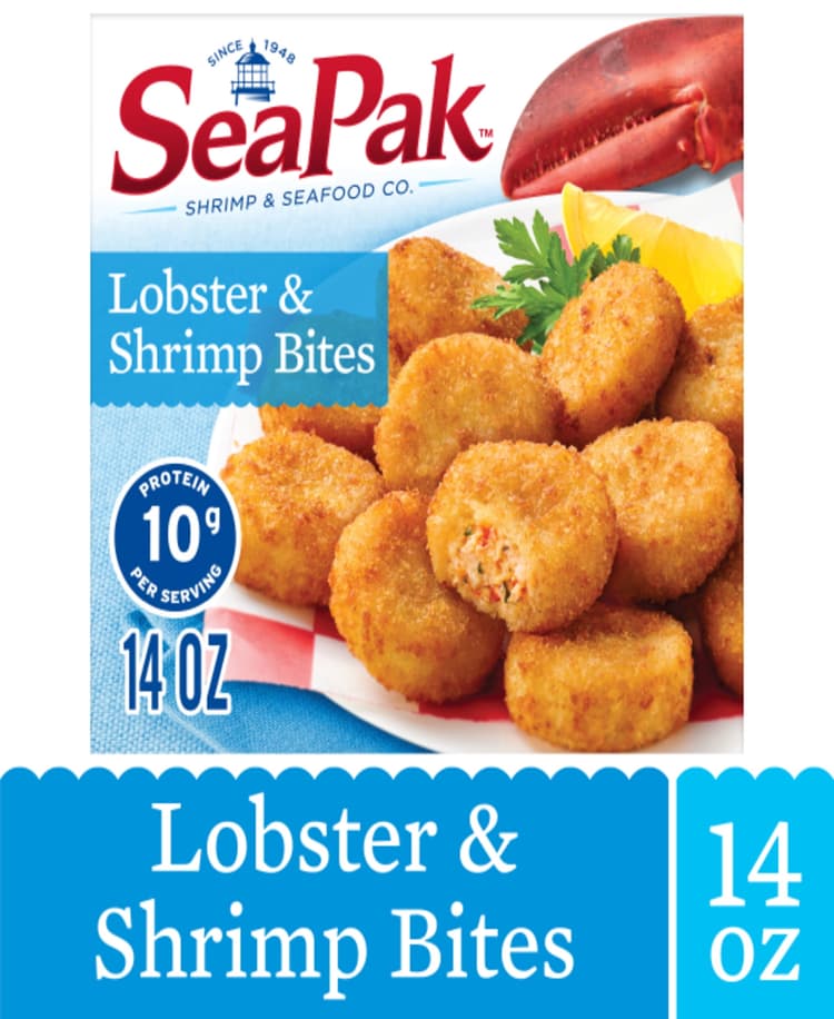 Seapak Lobster And Shrimp Bites, Oven Crispy, Regular