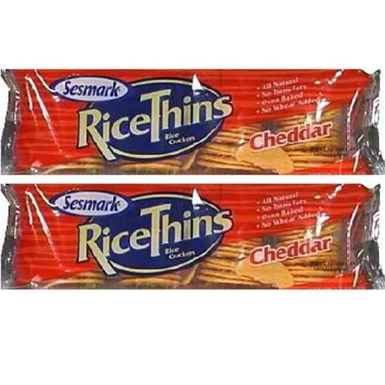 Sesmark Rice Thins, Cheddar