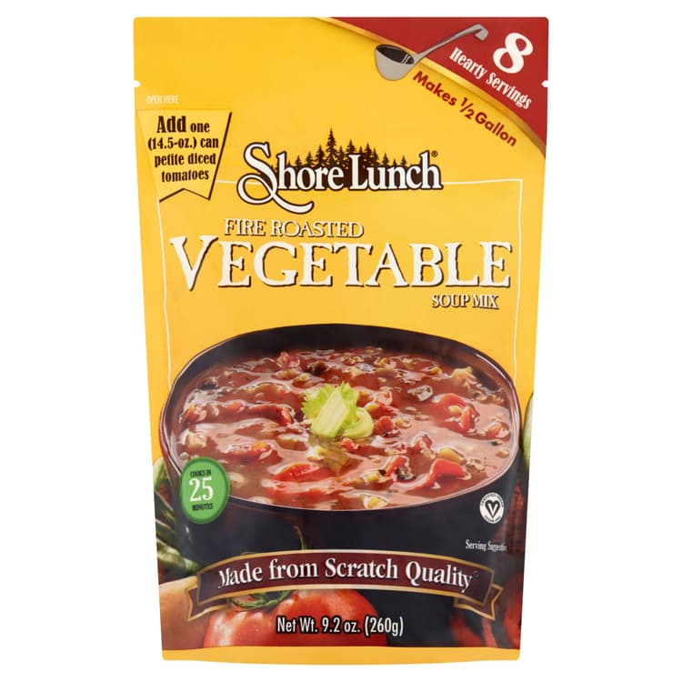 Shore Lunch Soup Mix, Fire Roasted Vegetable
