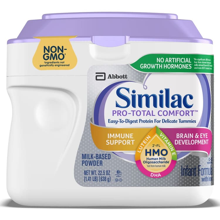 Similac Pro-Total Comfort Infant Formula With Iron, Tub