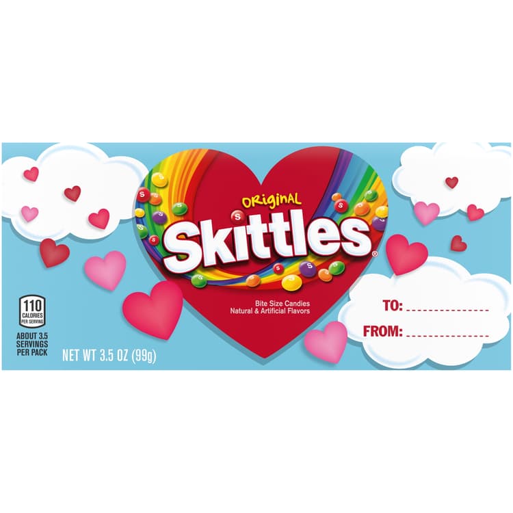 Skittles Original Chewy Candy Valentines Candy