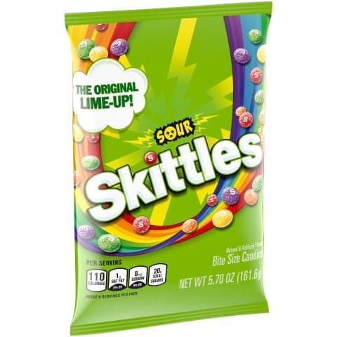 Skittles Bite Size Candies Wild Berry Gummies