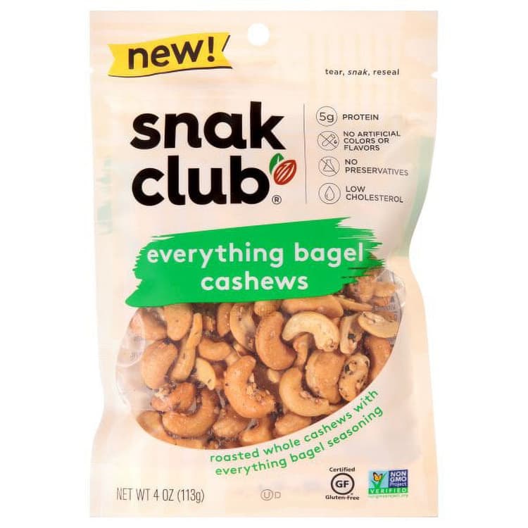 Snak Club Everything Bagel Cashews