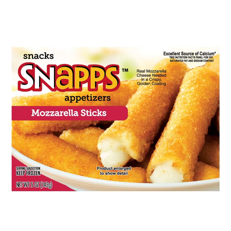Snapps Appetizers Mozzarella Cheese