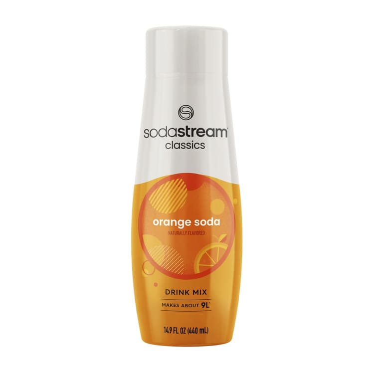 Sodastream Orange Sparkling Water Drink Flavoring Mix