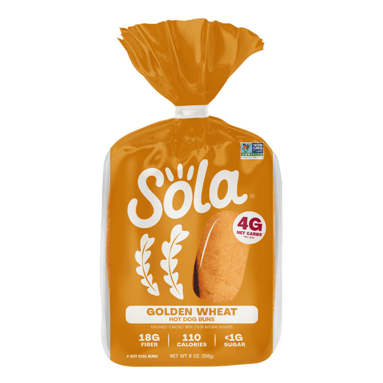 Sola Hot Dog Buns Wheat